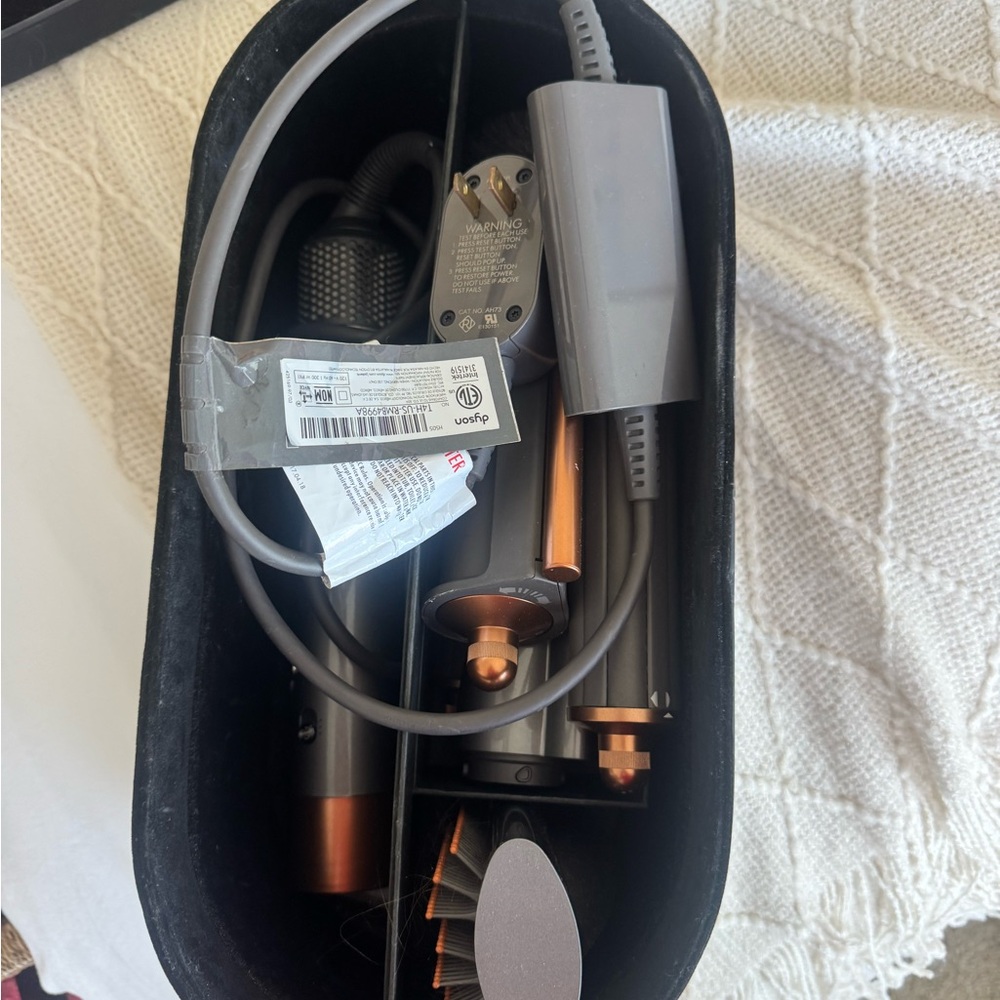 Dyson Copper and Black Hair Styling Kit